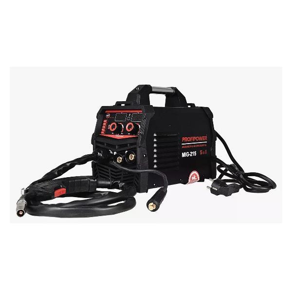 Сварочный аппарат, инвертор ProfiPower MIG-215 5 в 1