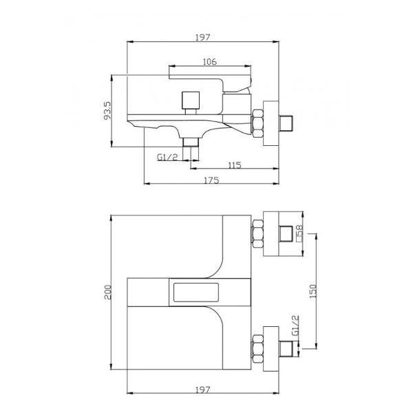 Смеситель BelBagno LUCE