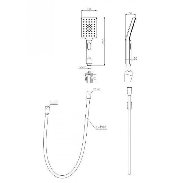 Смеситель BelBagno LUCE