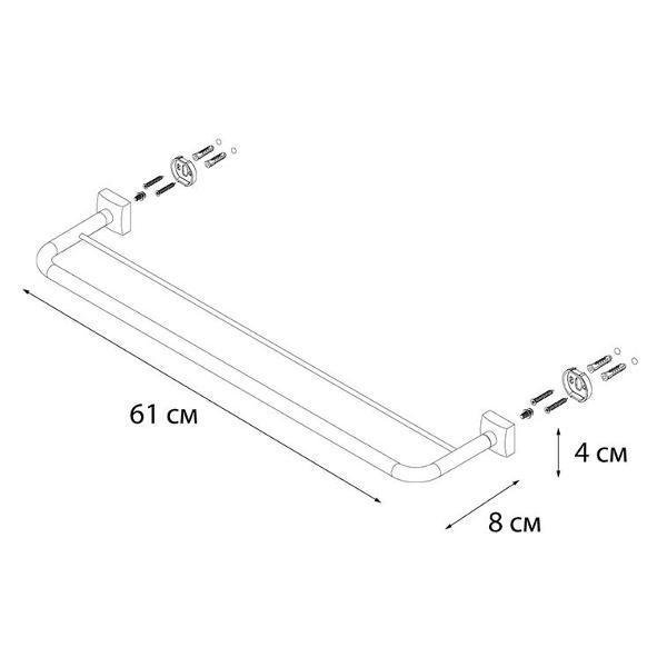 Полотенцедержатель FIXSEN FX-61302