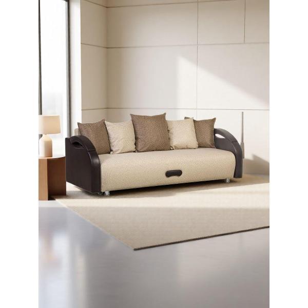 Диван Мебельная фабрика ГАЛАКСИ Диван Юпитер от фабрики Галакси # Еврокнижка с подушками, массив дерева