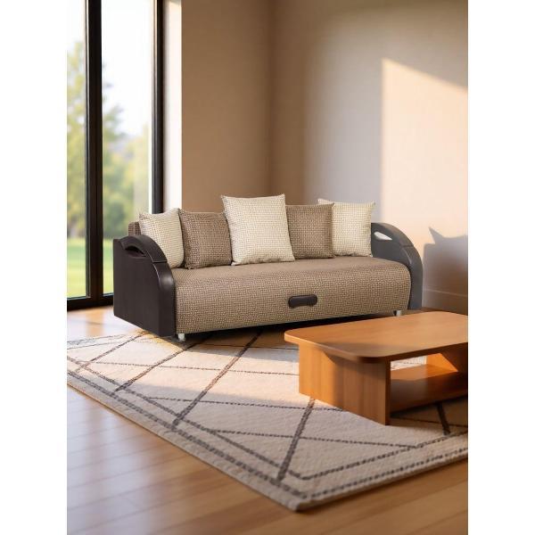 Диван Мебельная фабрика ГАЛАКСИ Диван Юпитер от фабрики Галакси # Еврокнижка с подушками, массив дерева