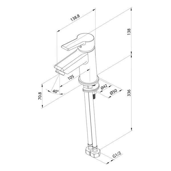 Смеситель Milardo STRBL00M01