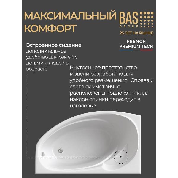 Ванна BAS Фортуна