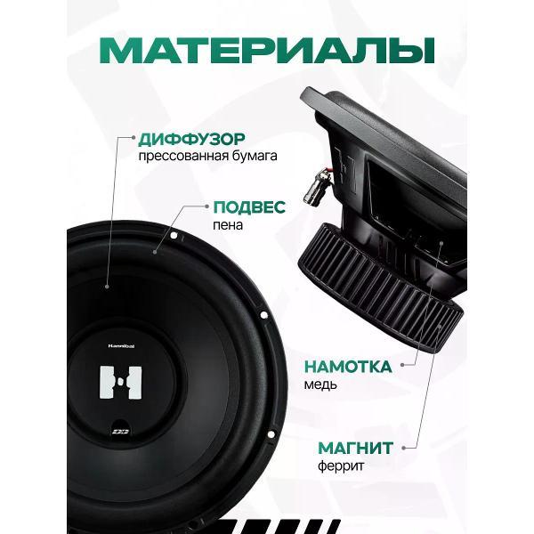 Автомобильный сабвуфер DEAF BONCE HS-1200