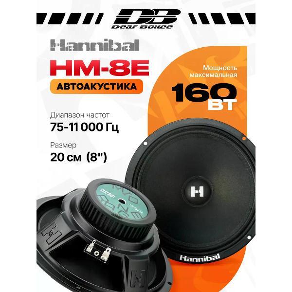 Автомобильные колонки DEAF BONCE HM-8Е