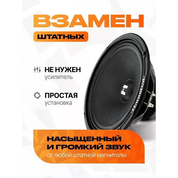 Автомобильные колонки DEAF BONCE HM-8Е PRO