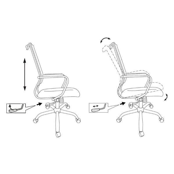 Кресло компьютерное Бюрократ CH Balance SL