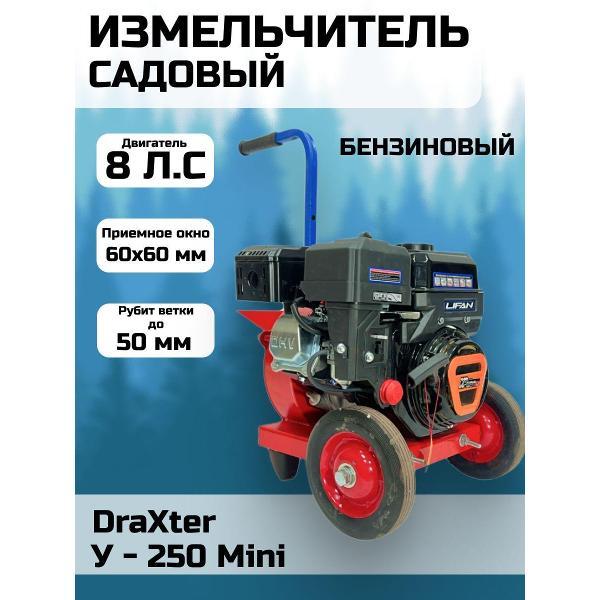 Измельчитель садовый Draxter 250_250_079533_у-250 мини бенз 8 л.с_250 мини бенз 8лс