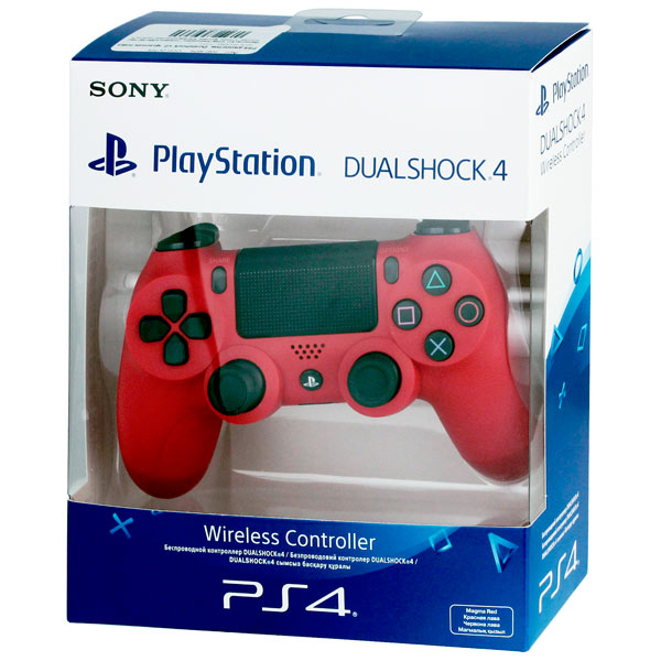 Геймпад для консоли PS4 Sony DualShock 4 v2 Magma Red (CUH-ZCT2)