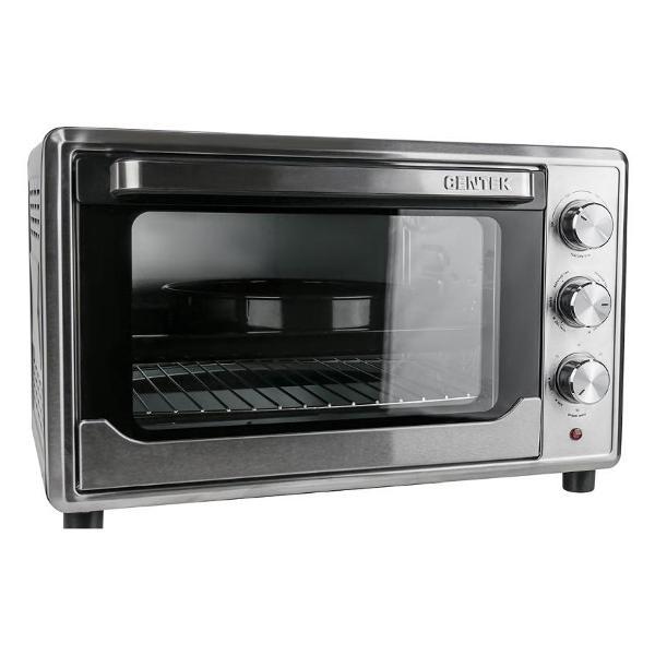 Мини-печь Centek CT-1541 Convection 40л, 1800Вт двойн стекло, внутр подсветка, max 320#, стальной