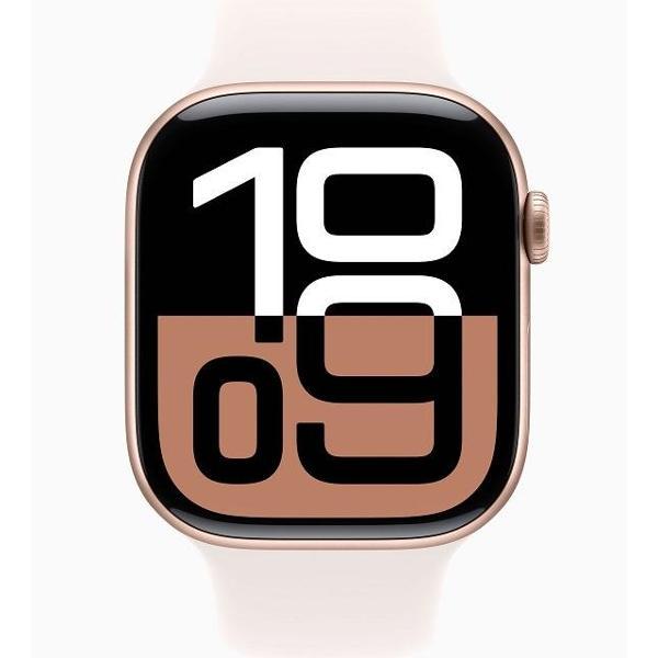 Смарт-часы Apple Watch S10 46mm Rose Gold Light Blush SB