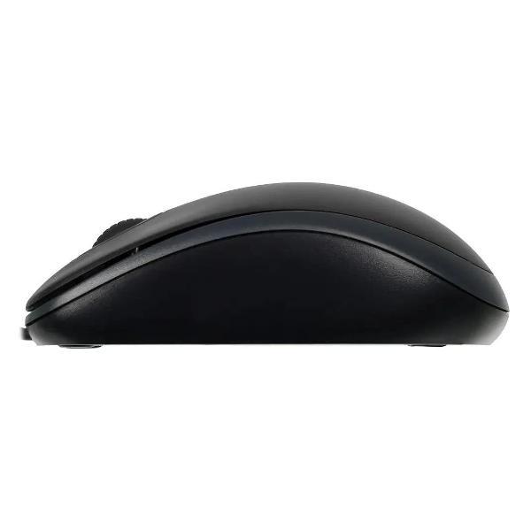 Компьютерная мышь проводная LOGITECH B100 Optical USB Mouse, Black