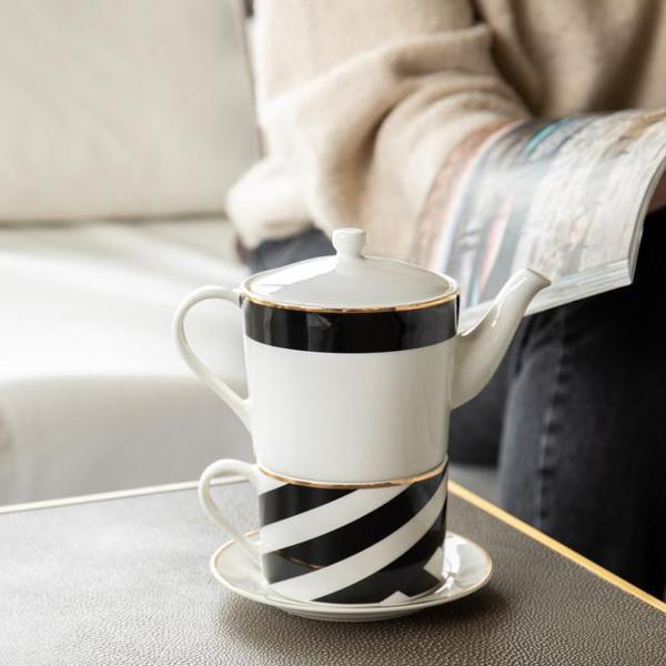 Чайный сервиз Kitchen Craft Kitchen Craft Набор чайный FOR ONE Mikasa Luxe Deco