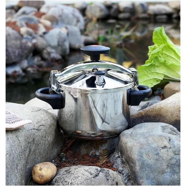 Скороварка Zeidan 7 л из алюминия с бакелитовыми ручками