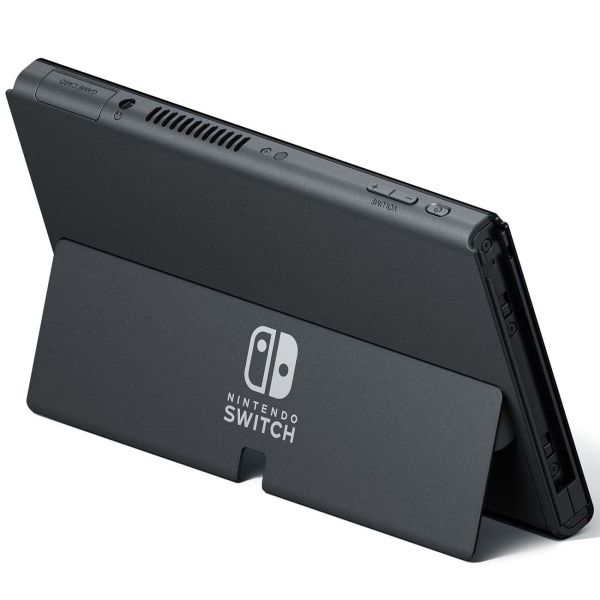 Восстановленная игровая приставка Nintendo Switch OLED белый, отличный