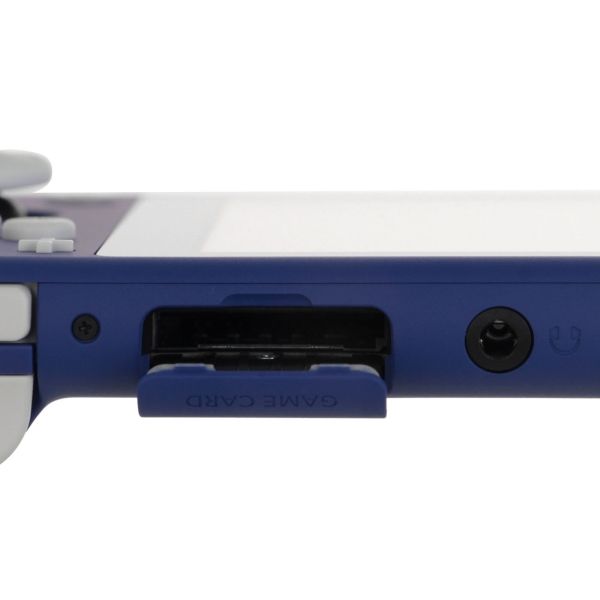 Восстановленная игровая приставка Nintendo Switch Lite синий, как новый