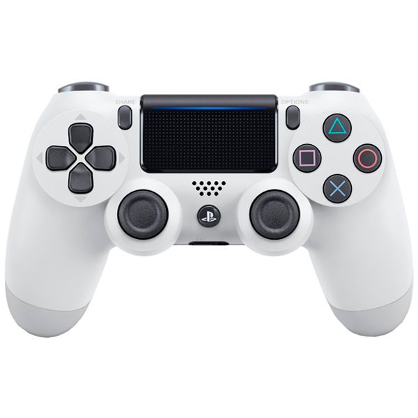 Уцененный геймпад для консоли PS4 Sony DualShock 4 v2 White (CUH-ZCT2), хороший