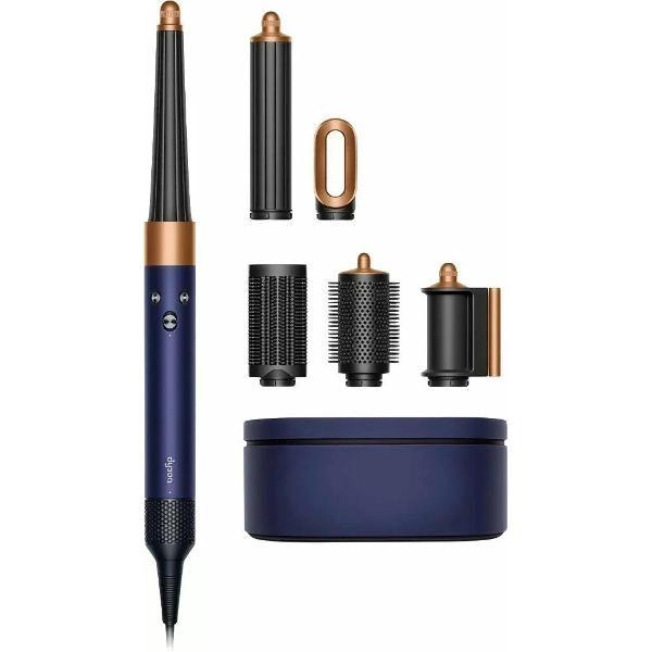 Фен-стайлер Dyson HS08 AirWrap Prussian Blue,Rich Copper
