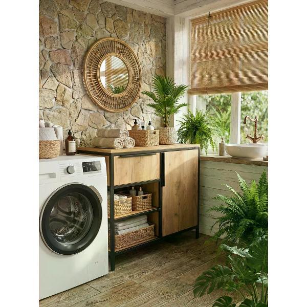 Тумба GOOD HOME Тумба ЛОФТ с ящиком и дверкой металлический каркас