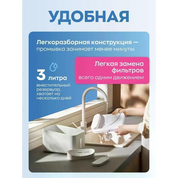 Поилка для животных Mijia Smart Pet Water Dispenser, 3 л MJCWYSJ03