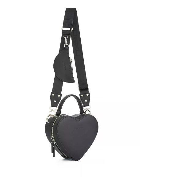 Сумка boxxy Сумка сердце кожаная стильная подарок необычной формы