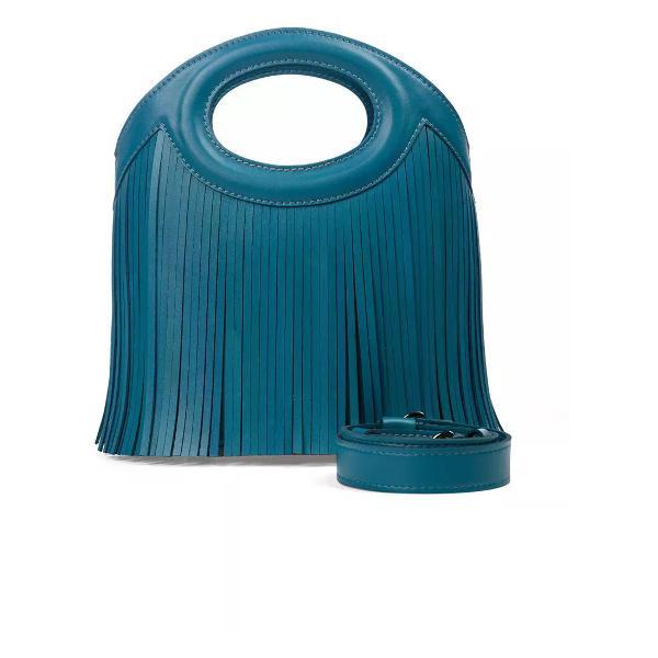 Сумка boxxy Мини сумка из кожи с бахромой