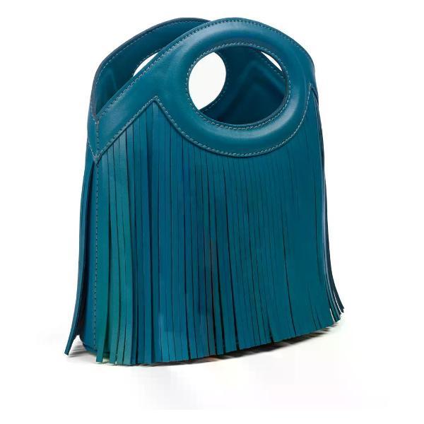 Сумка boxxy Мини сумка из кожи с бахромой