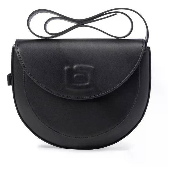 Сумка boxxy Сумка кожаная полукруглая стильная через плечо