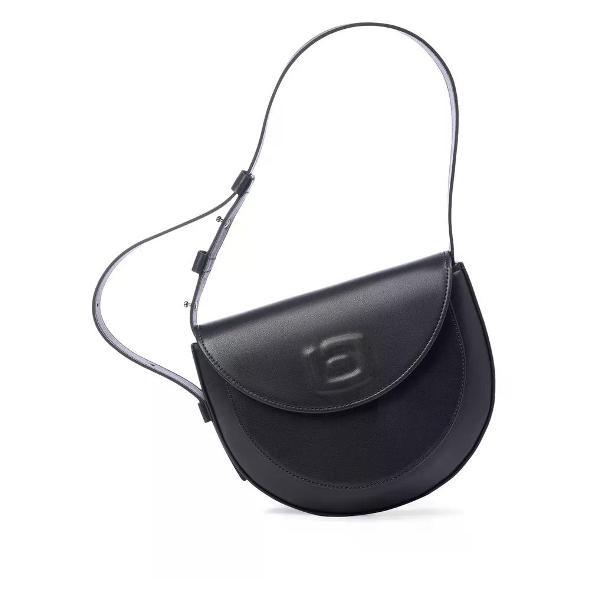 Сумка boxxy Сумка кожаная полукруглая стильная через плечо