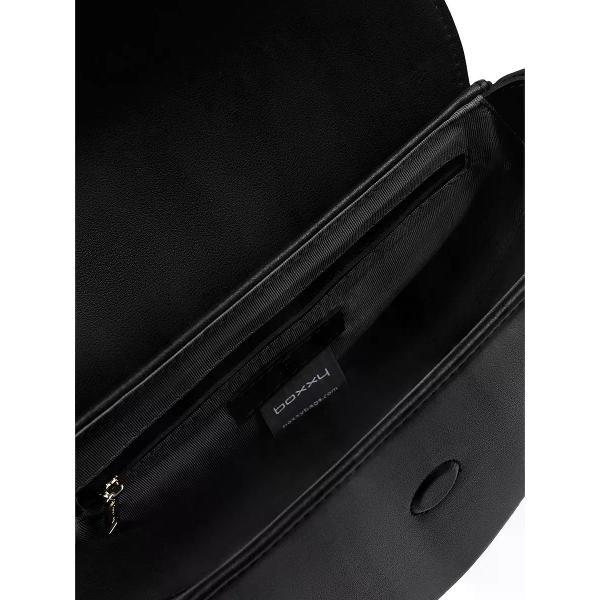 Сумка boxxy Сумка кожаная полукруглая стильная через плечо