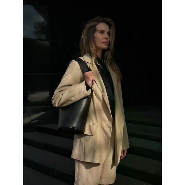 Сумка boxxy Сумка кожаная тоут ведро через плечо