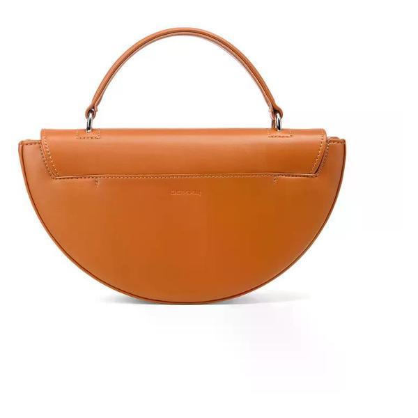 Сумка boxxy Сумка кожаная круглая полумесяц через плечо