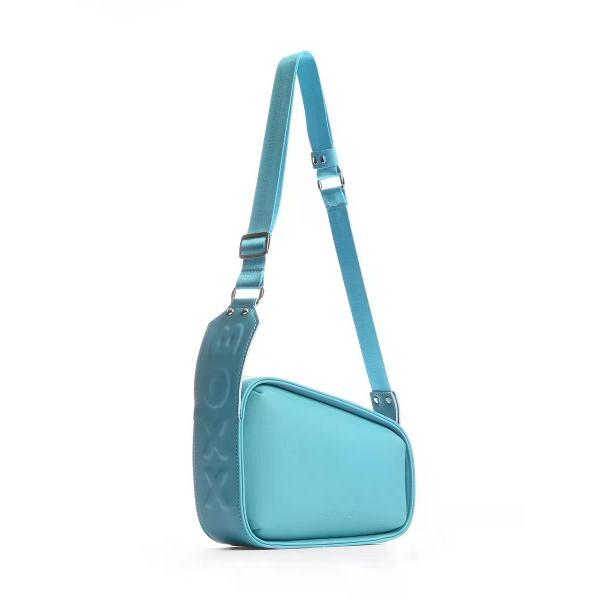 Сумка boxxy Сумка кожаная необычная кросс-боди c широким ремнём