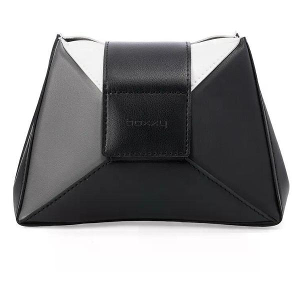 Сумка boxxy Сумка черная кожаная маленькая через плечо
