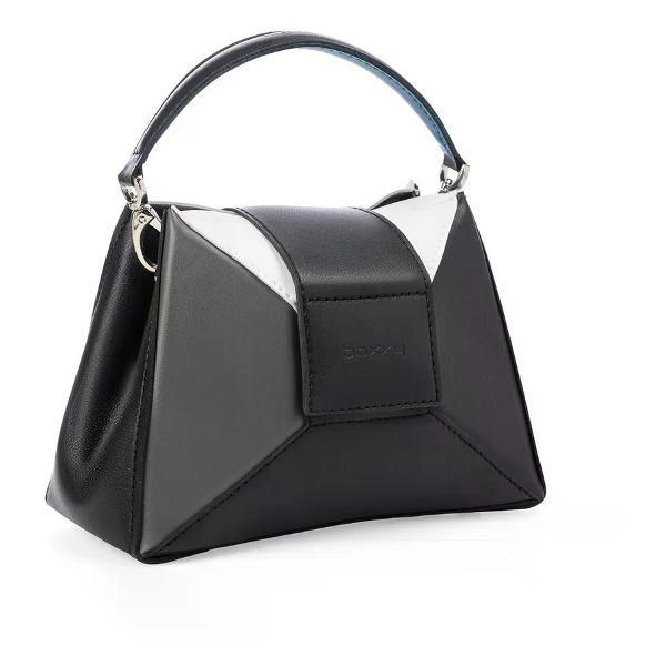 Сумка boxxy Сумка черная кожаная маленькая через плечо