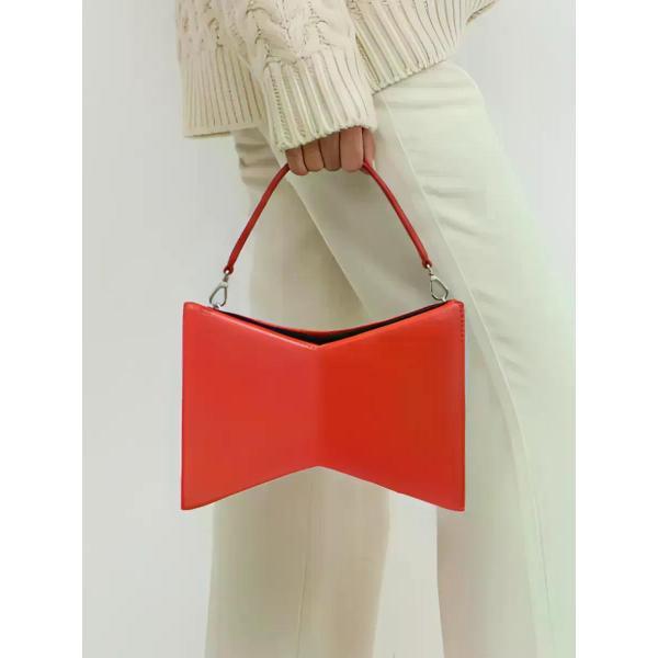 Сумка boxxy Сумка каркасная кожаная необычной формы кросс-боди