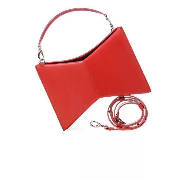 Сумка boxxy Сумка каркасная кожаная необычной формы кросс-боди