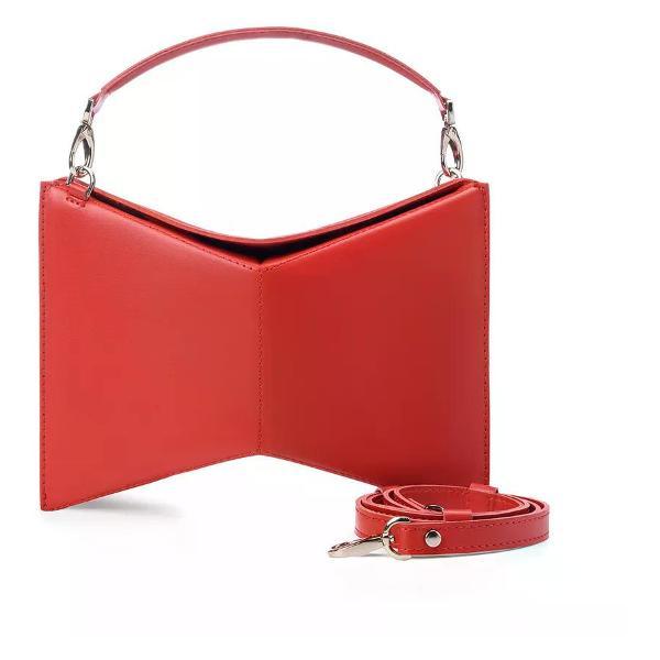 Сумка boxxy Сумка каркасная кожаная необычной формы кросс-боди