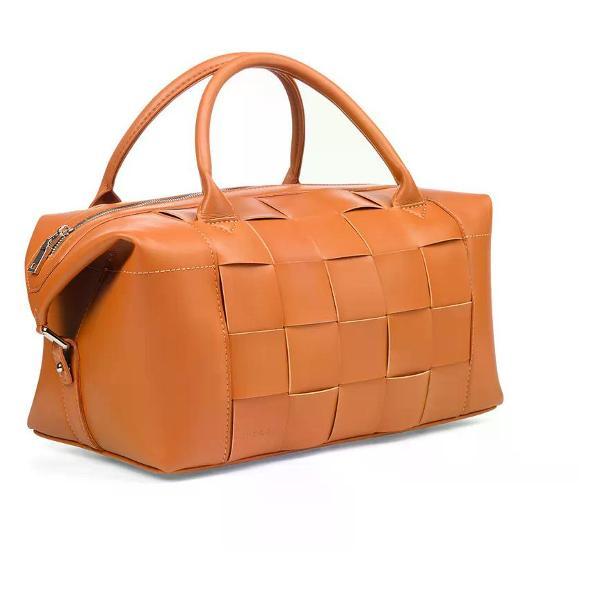 Сумка boxxy Сумка стильная кожаная плетеная через плечо