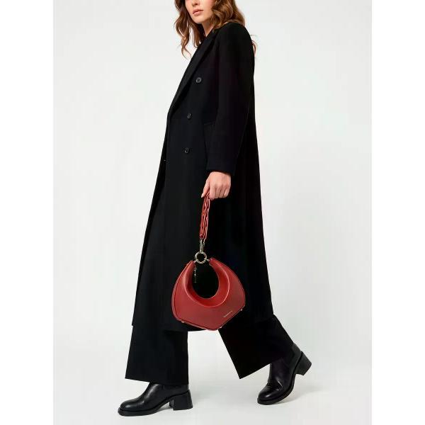 Сумка boxxy Сумка стильная кожаная луна полумесяц