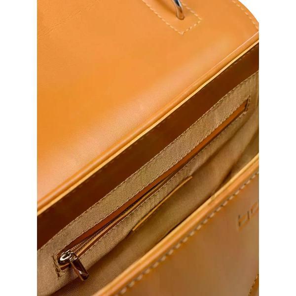 Сумка boxxy Сумка кожаная круглая полумесяц через плечо