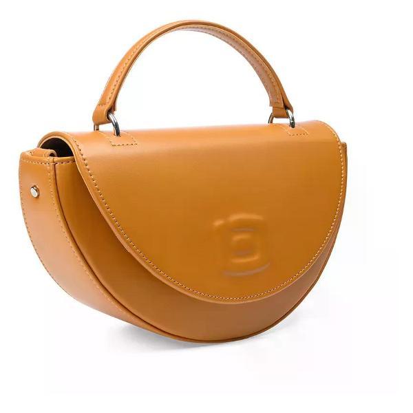 Сумка boxxy Сумка кожаная круглая полумесяц через плечо