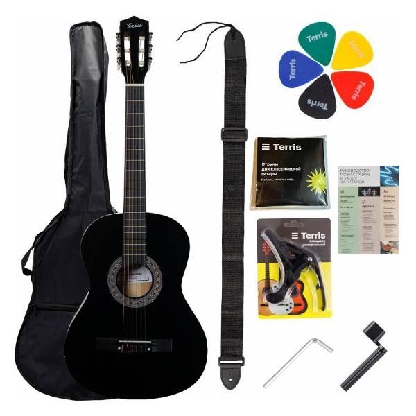 Гитара TERRIS TC-038 BK Starter Pack