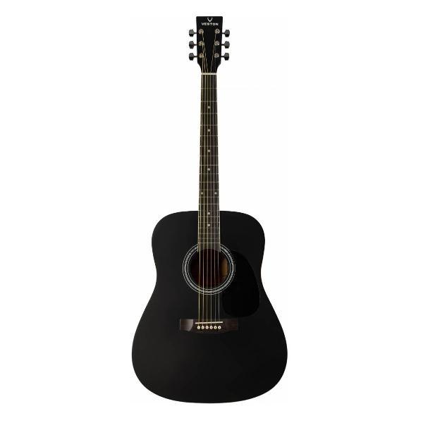 Гитара VESTON D-45 SP/BKS