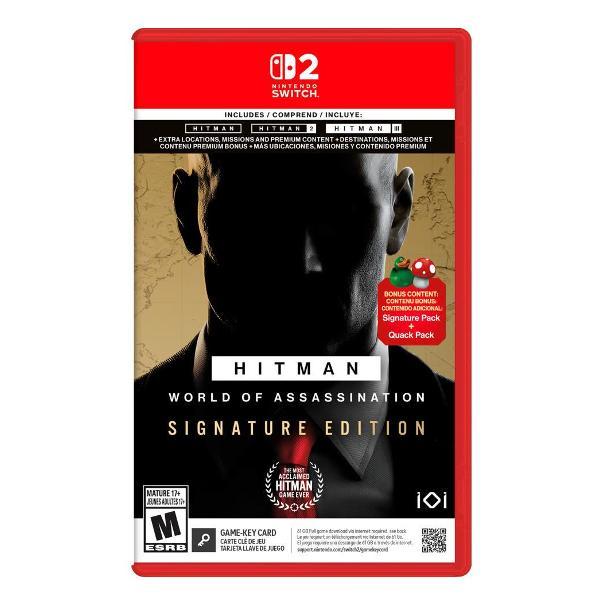 Видеоигра Nintendo Hitman: World of Assassination - Signature Edition (Game-Key Card)