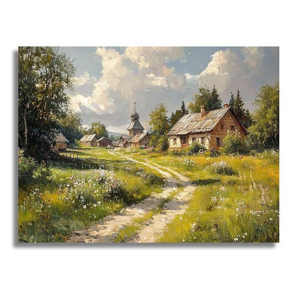 Картина на холсте LOFTime 30Х40 Дорога к дому 2 К-1324-3040