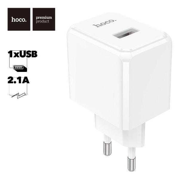 Зарядное устройство для радиотехники Hoco CS11A Ocean 1xUSB, 2.1А фото
