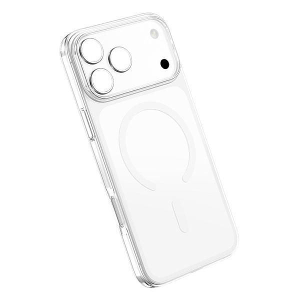 Чехол для смартфона, телефона Keephone Apple iPhone 17 Pro Hybrid MagSafe Кристально чистый чехол, Защита от падения высокого класса Прозрачный фото