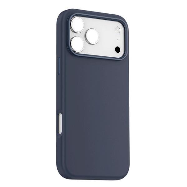 Чехол для смартфона, телефона Keephone Apple iPhone 17 Pro Max Rosana MagSafe Силикон приятный на ощупь, изящный и современный дизайн Синий фото